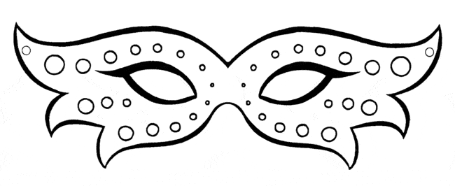 22 modelo de mascara para carnaval Pinterest