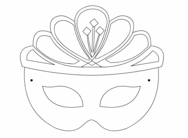 28 molde de mascara feminina de carnaval WRHS