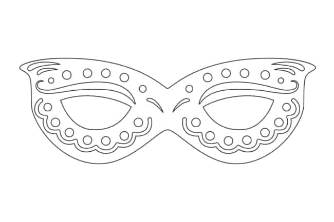 43 mascara simples de carnaval para decorar Vecteezy