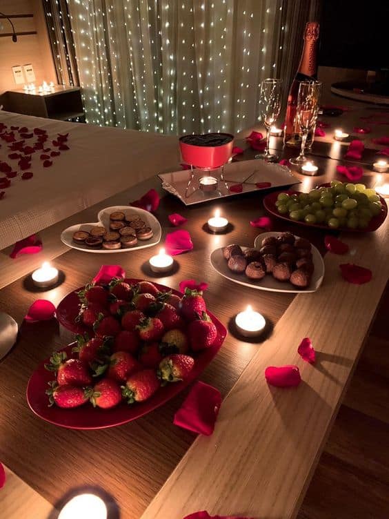 jantar romântico