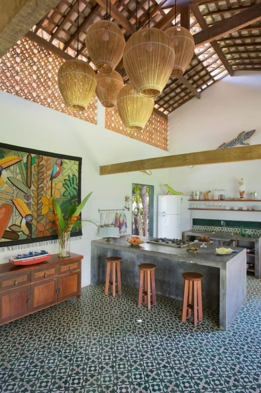 12 cozinha rustica com decoracao artesanal Pinterest