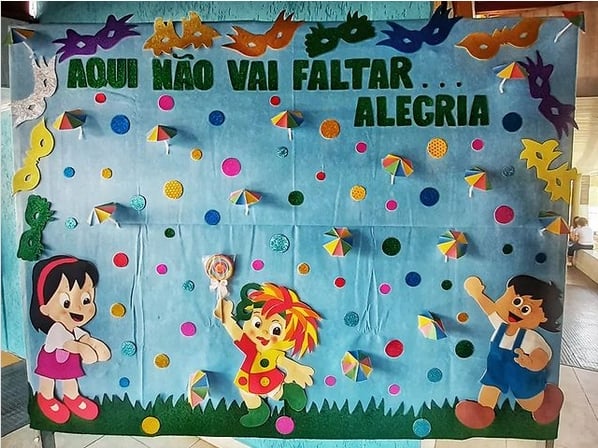 13 painel de carnaval para decorar escola @letty educ