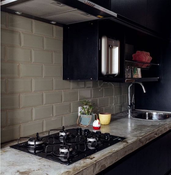 16 cozinha com pia de concreto @alorearquitetura