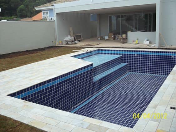 materiais para construir piscina