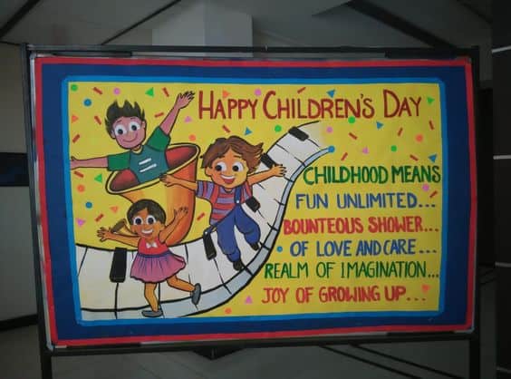 painel Dia das Crianças