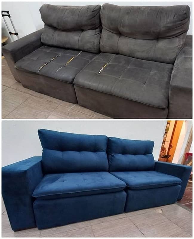 11 resultado de reforma de sofa @favatostapecaria