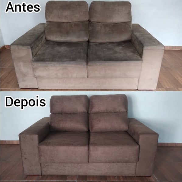 17 antes e depois de reforma de sofa pequeno @jervicio reformas de estofados