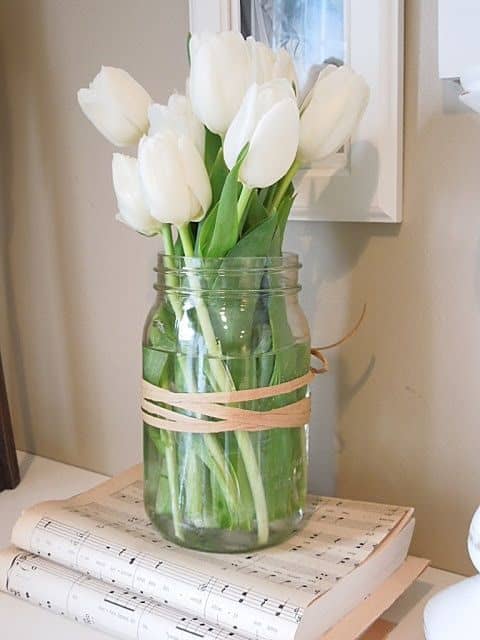45 tulipas brancas na decoracao Pinterest