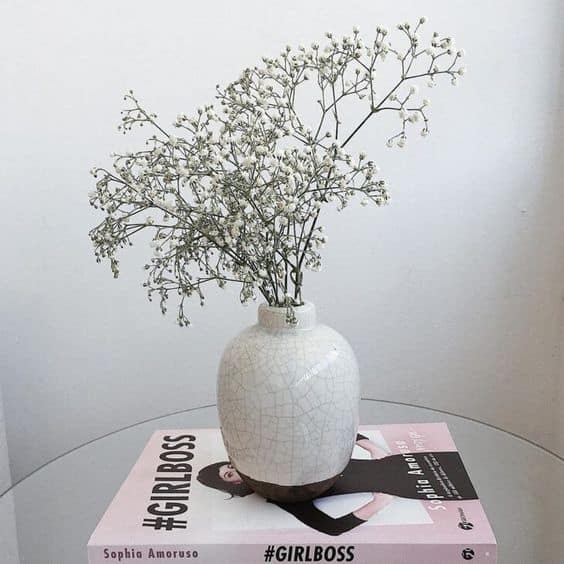 58 decoracao com flor branca e delicada Pinterest