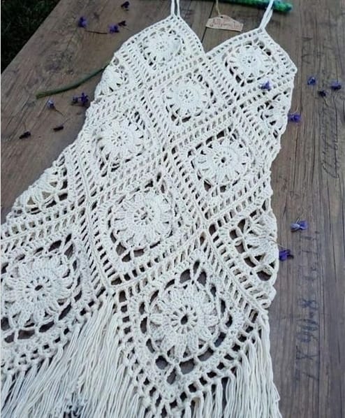 12 roupa artesanal de croche @criatividade em croche
