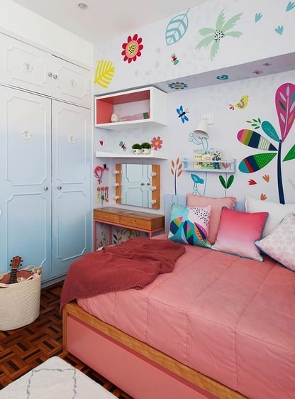 45 quarto infantil planejado e colorido @ninamoraesdesign