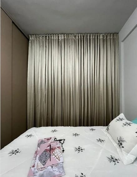 50 cortina de tecido para quarto @kcmateliedascortinas