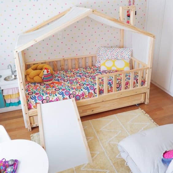 9 modelo de cama infantil com escorregador Pinterest