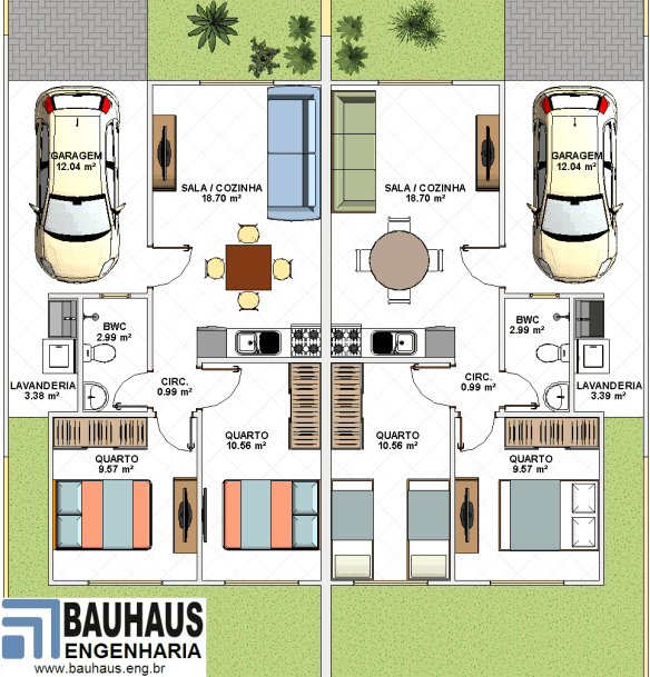 29 planta casa geminada pequena Bauhaus