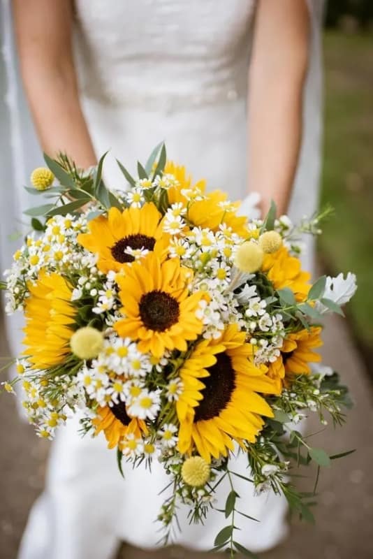 14 buque de flores naturais Weddingomania