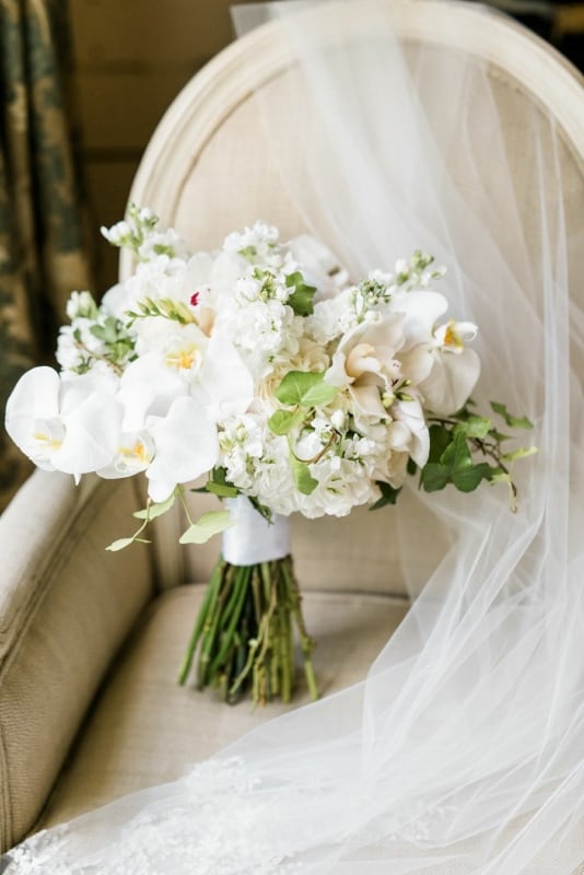 33 buque de noiva de flores brancas Brides