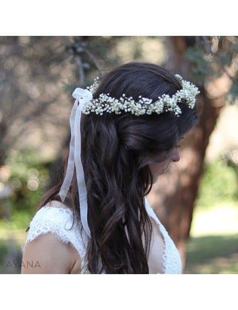 44 coroa delicada de flores para noiva Ayana Floral Design
