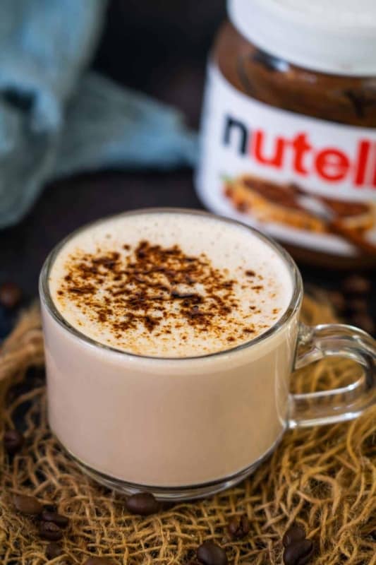 7 cafe cremoso com Nutella WhiskAffair
