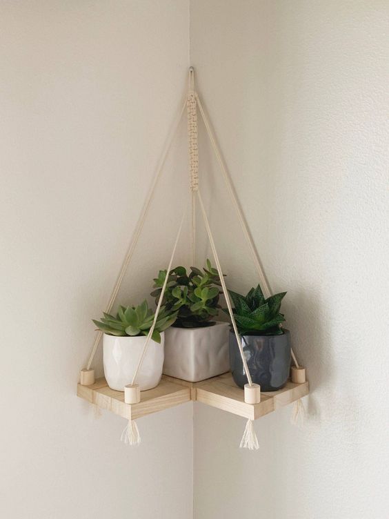44 modelo de suporte pequeno de parede para plantas Pinterest