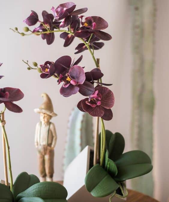 20 orquidea artificial roxa Pinterest