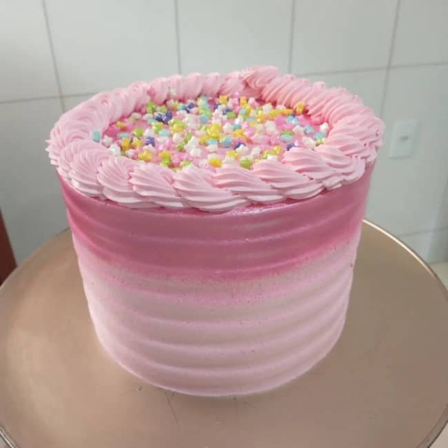 26 bolo de aniversario infantil rosa @petitbrigaderiavl