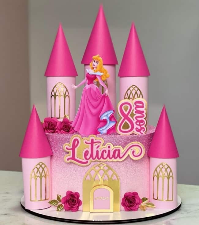 3 bolo infantil castelo Princesa @bolos fascinantes