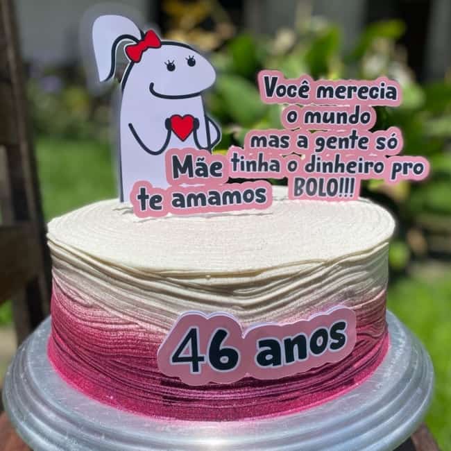40 bolo rosa e divertido mae @ delicias dalala