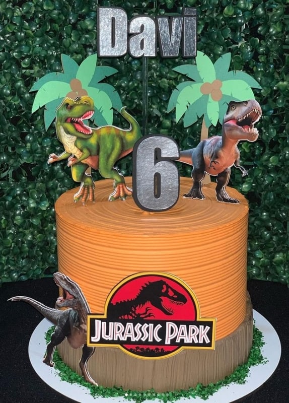 51 bolo infantil masculino dinossauro @confeitariasonhodocert