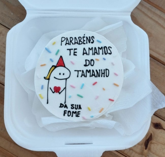 7 bento cake engracado @aledeliciastaubatesp