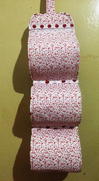 porta papel higiênico de tecido