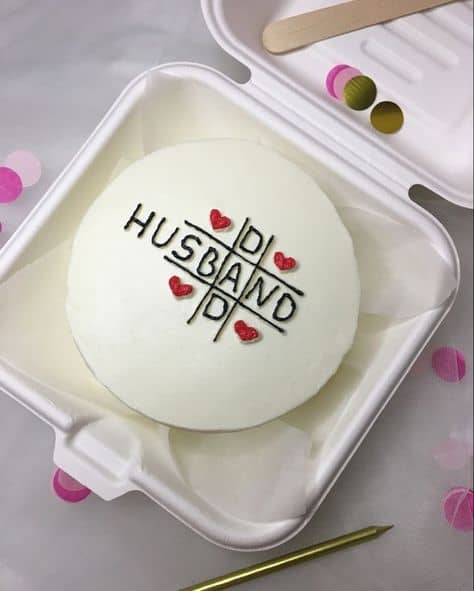 bento cake para marido ideias 1