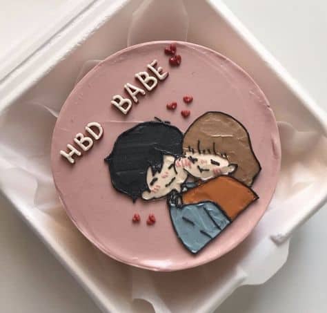 bento cake para marido