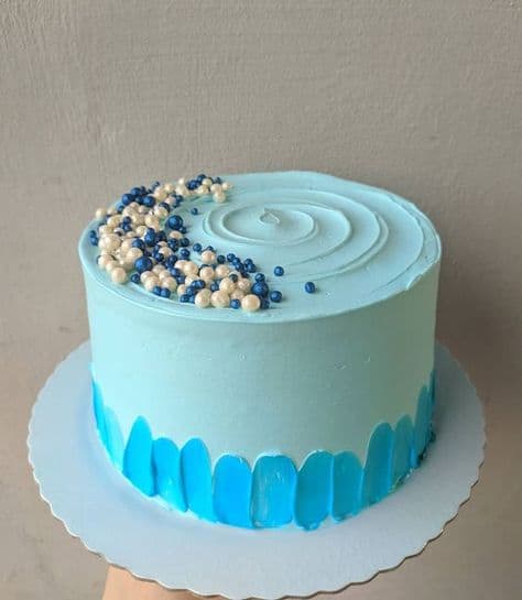 bolo masculino azul