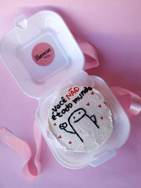 ideias de Bento cake para aniversario de mae