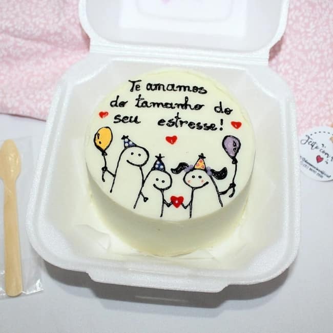 15 bento cake divertido @docemeninaofficial