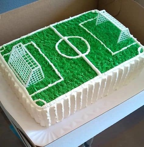 bolo de futebol infantil campo de futebol