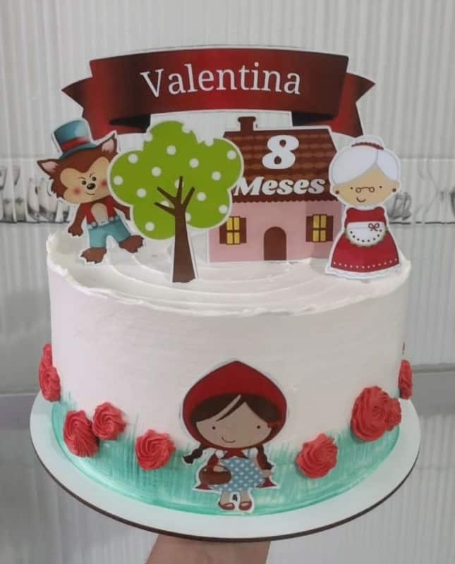 24 bolo decorado infantil @ketsia confeitaria