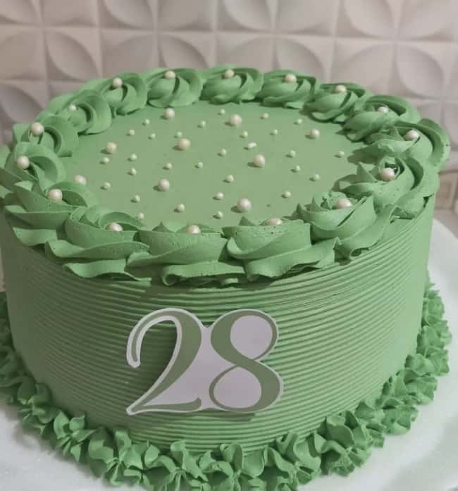 43 bolo simples de chantilly verde @nice bastos bolos