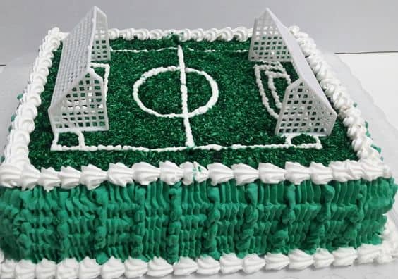 bolo campo de futebol