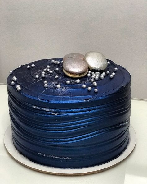 bolo azul masculino sofisticado