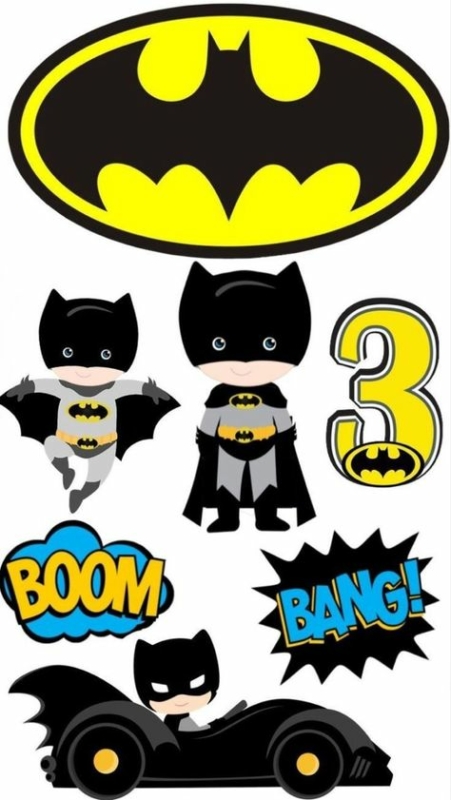 topos personalizados do Batman