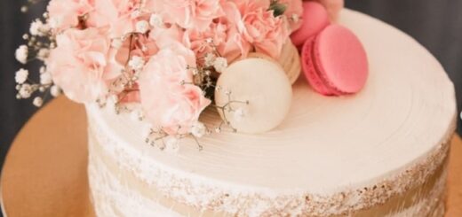 20 bolo rústico de casamento com flores @delicias da mihdoces