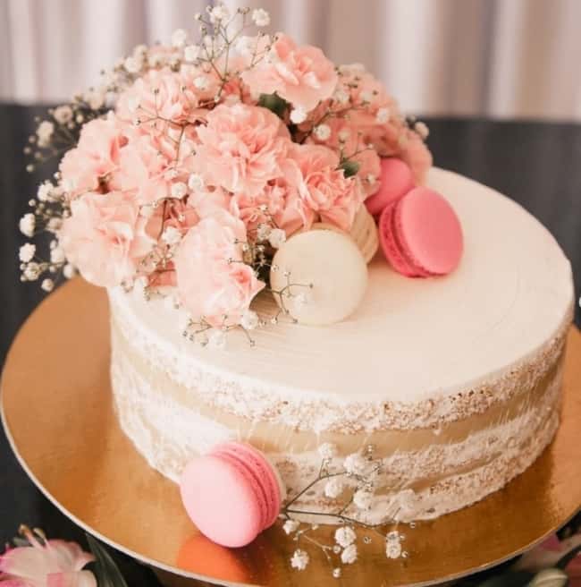 20 bolo rústico de casamento com flores @delicias da mihdoces