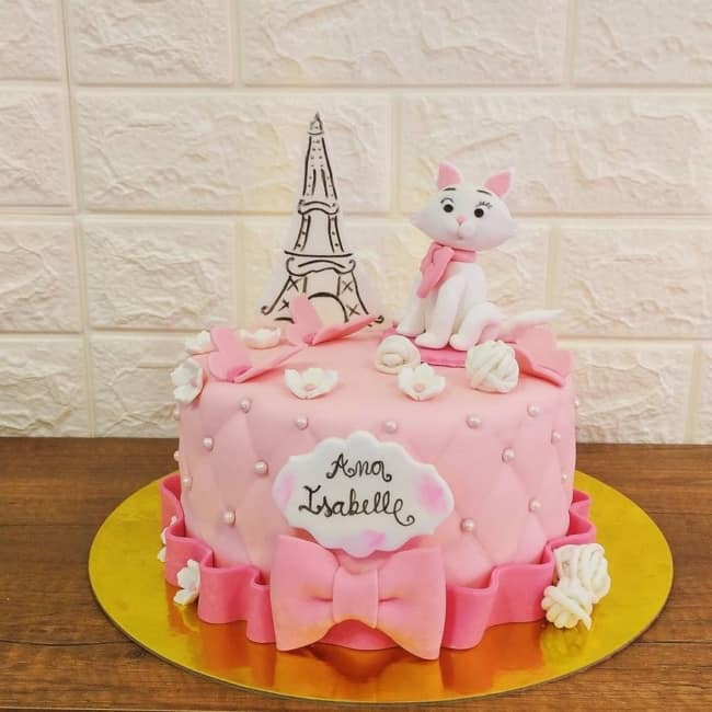 30 bolo decorado rosa @nellapasteleriacasera
