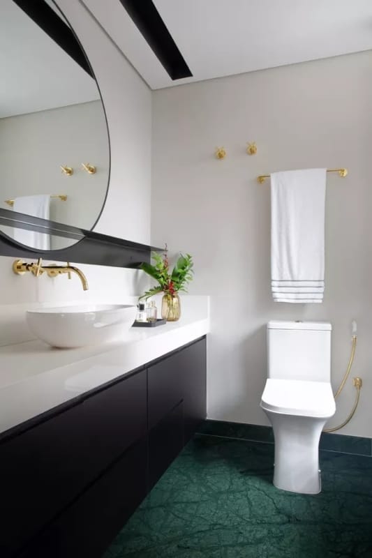 49 banheiro com estilo art déco Casa Vogue