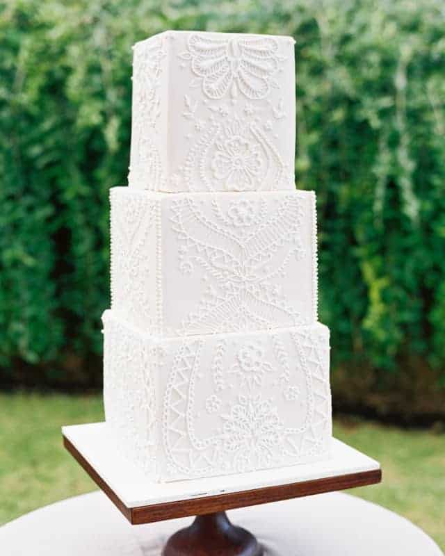 55 bolo 3 andares branco para casamento Pinterest