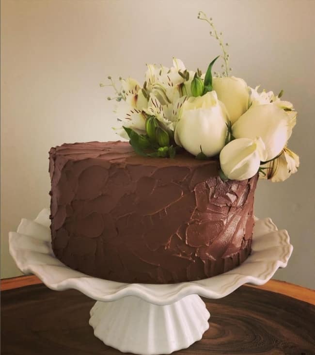 6 bolo de chocolate para casamento @ge bazani