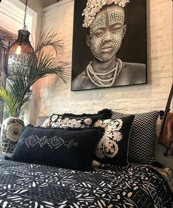 17 quarto decorado em estilo africano Pinterest