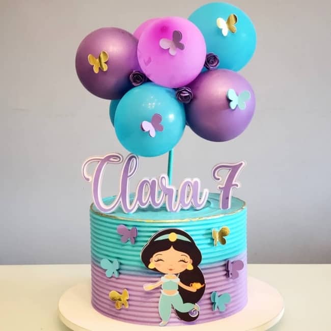 19 balloon cake infantil @anabauerbolos