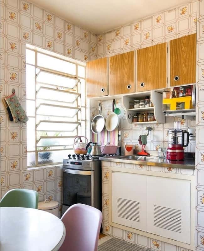 21 cozinha com estilo vintage @aalmadacasa
